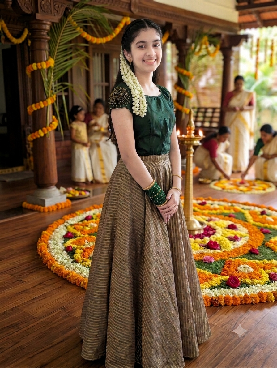 Skirt and blouse for 12-14 age