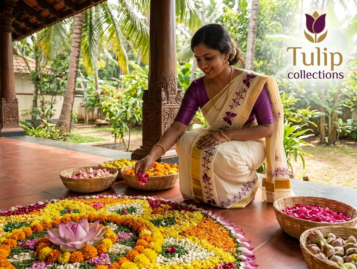 Kerala traditional settu mundu