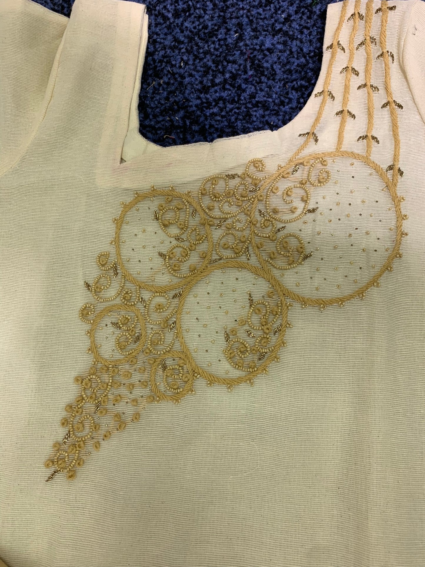 Traditional Jute Churidhar set