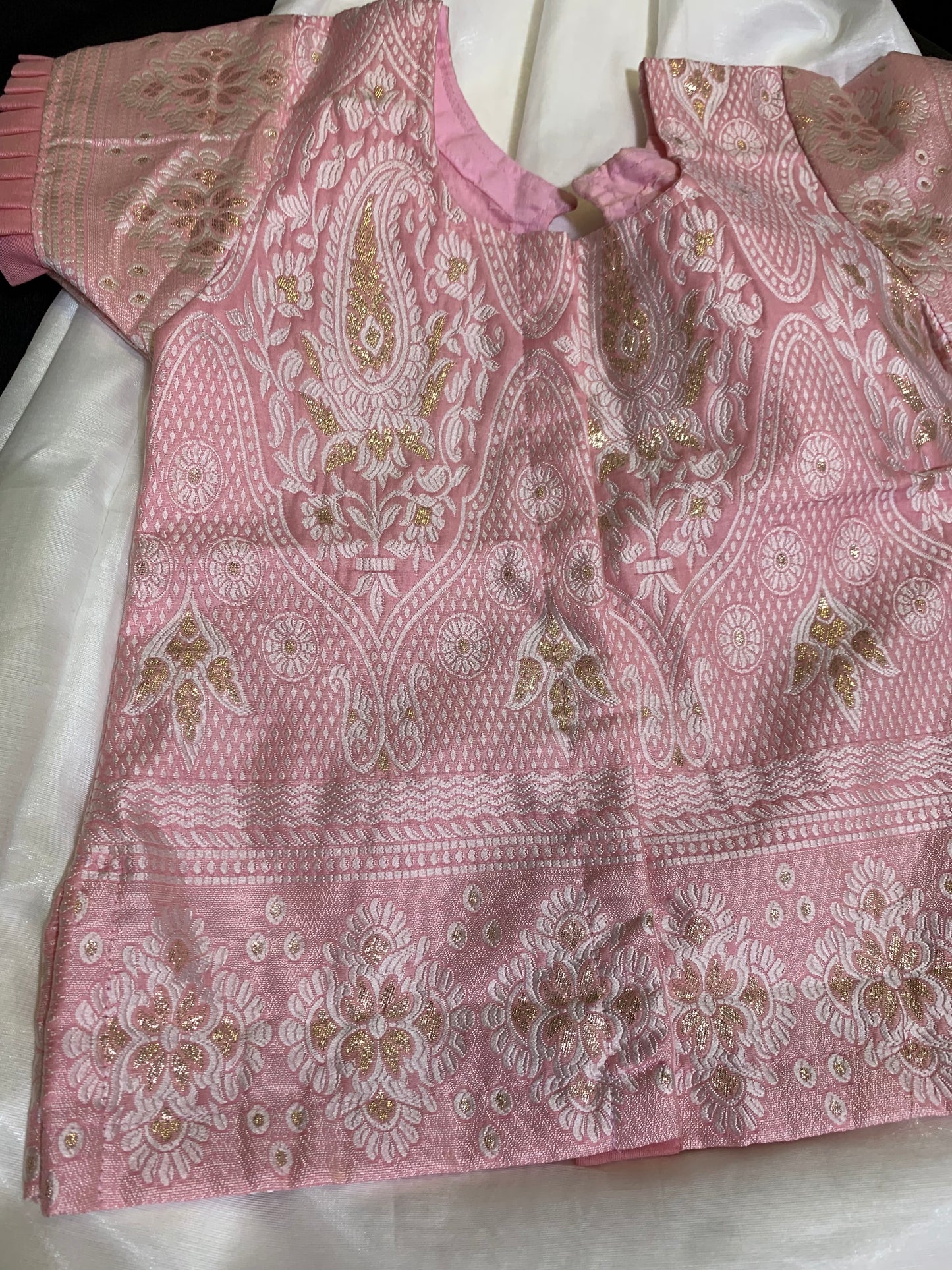 Girl’s traditional skirt and top