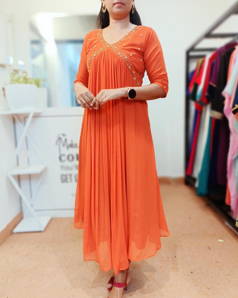 Alia cut party wear kurti Tulip Collections Alia cut party wear kurti Tulip Collections