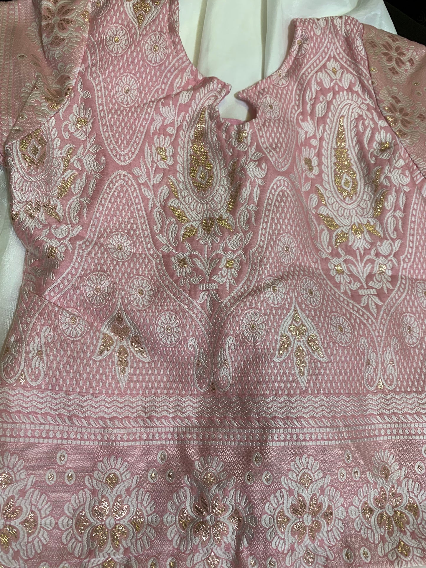 Girl’s traditional skirt and top