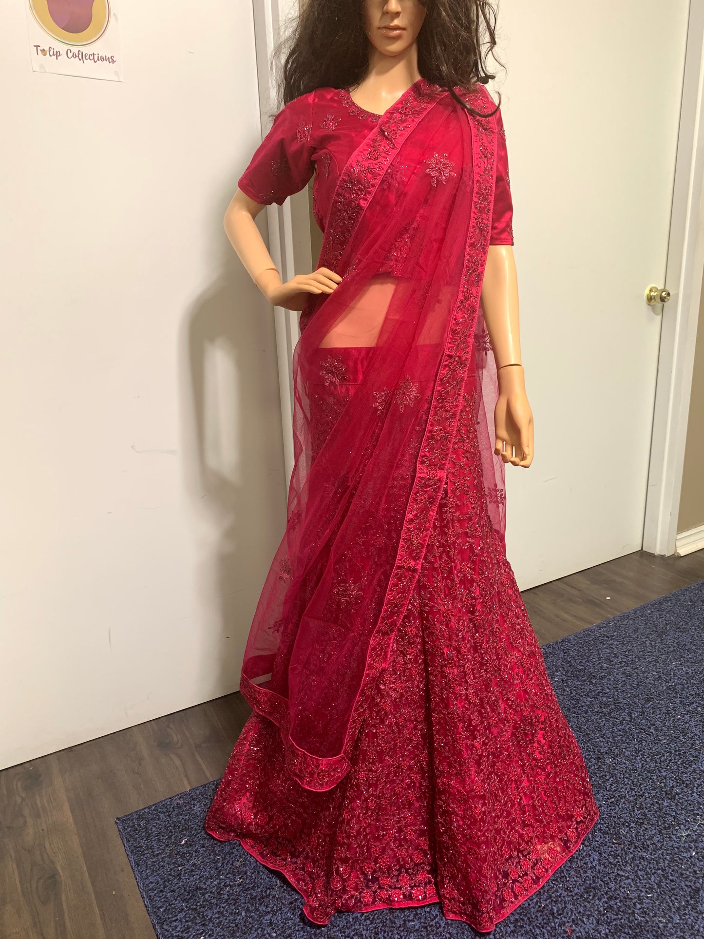 Party wear /Wedding Red Lehenga set