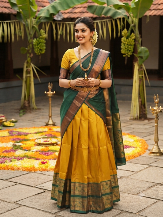Davani yellow and green