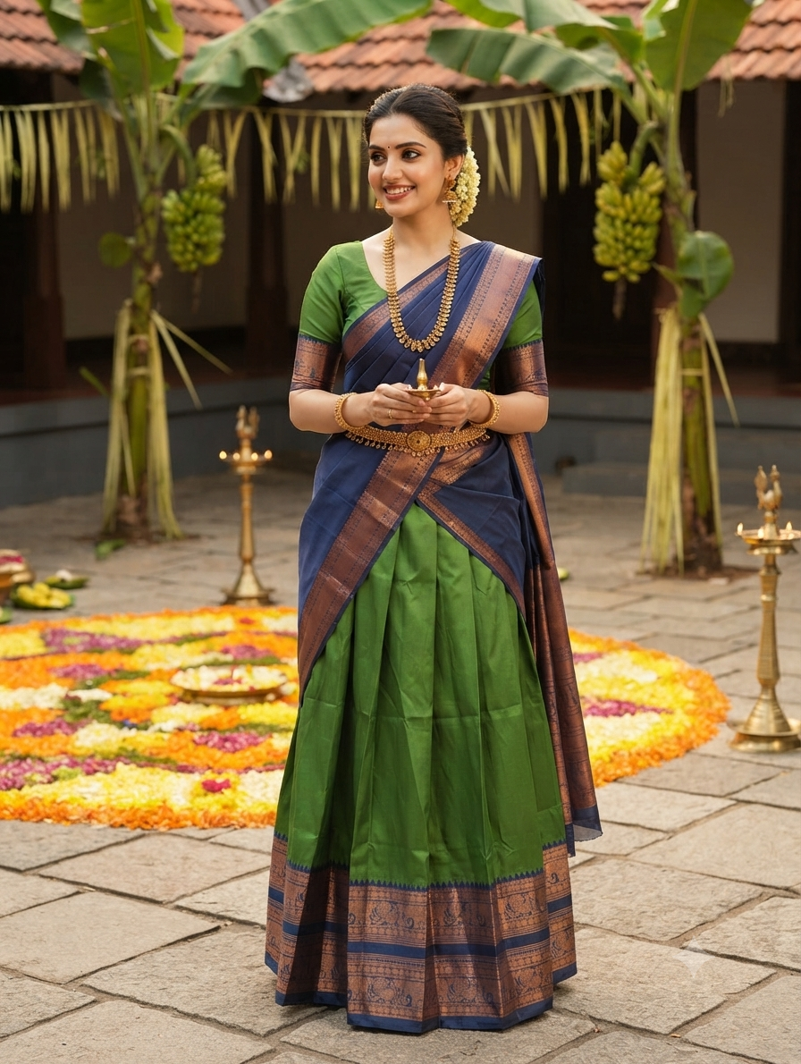 Davani set green and blue