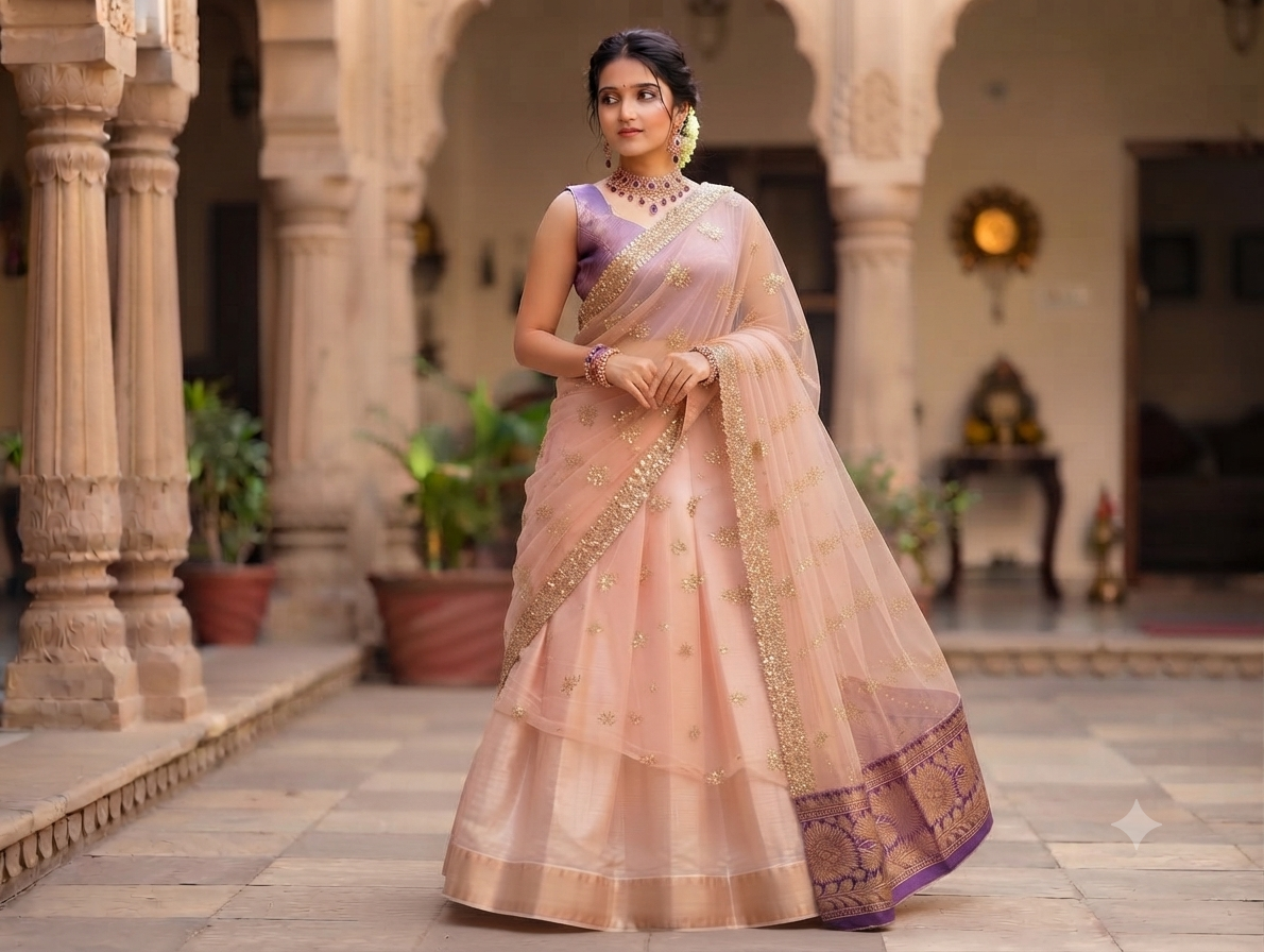 Davani set copper and lavender