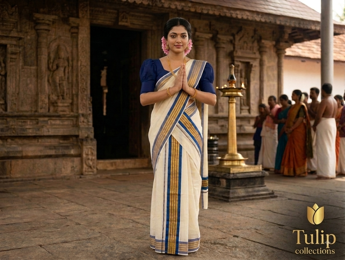 Kerala traditional settu mundu