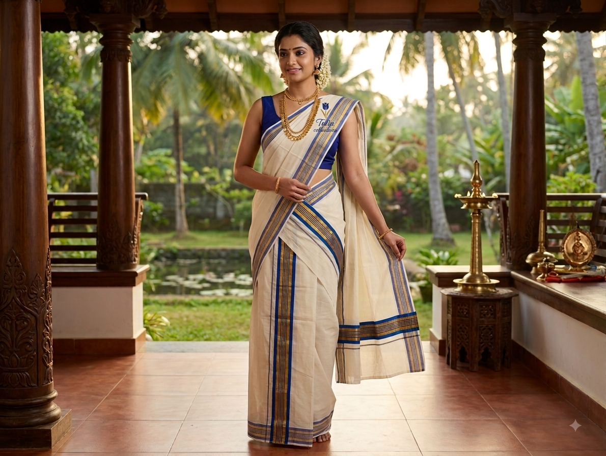 Kerala traditional settu mundu
