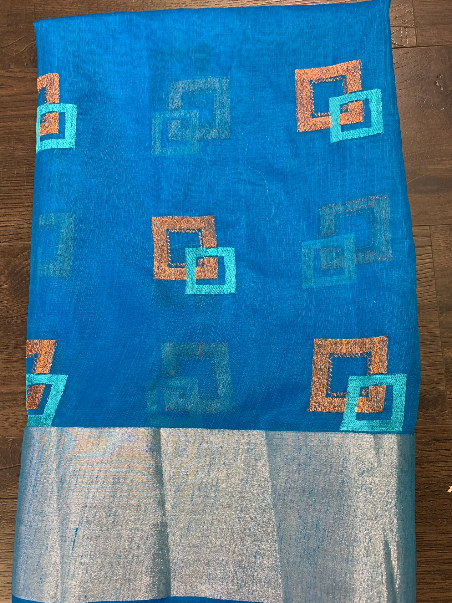 Chanderi silk saree