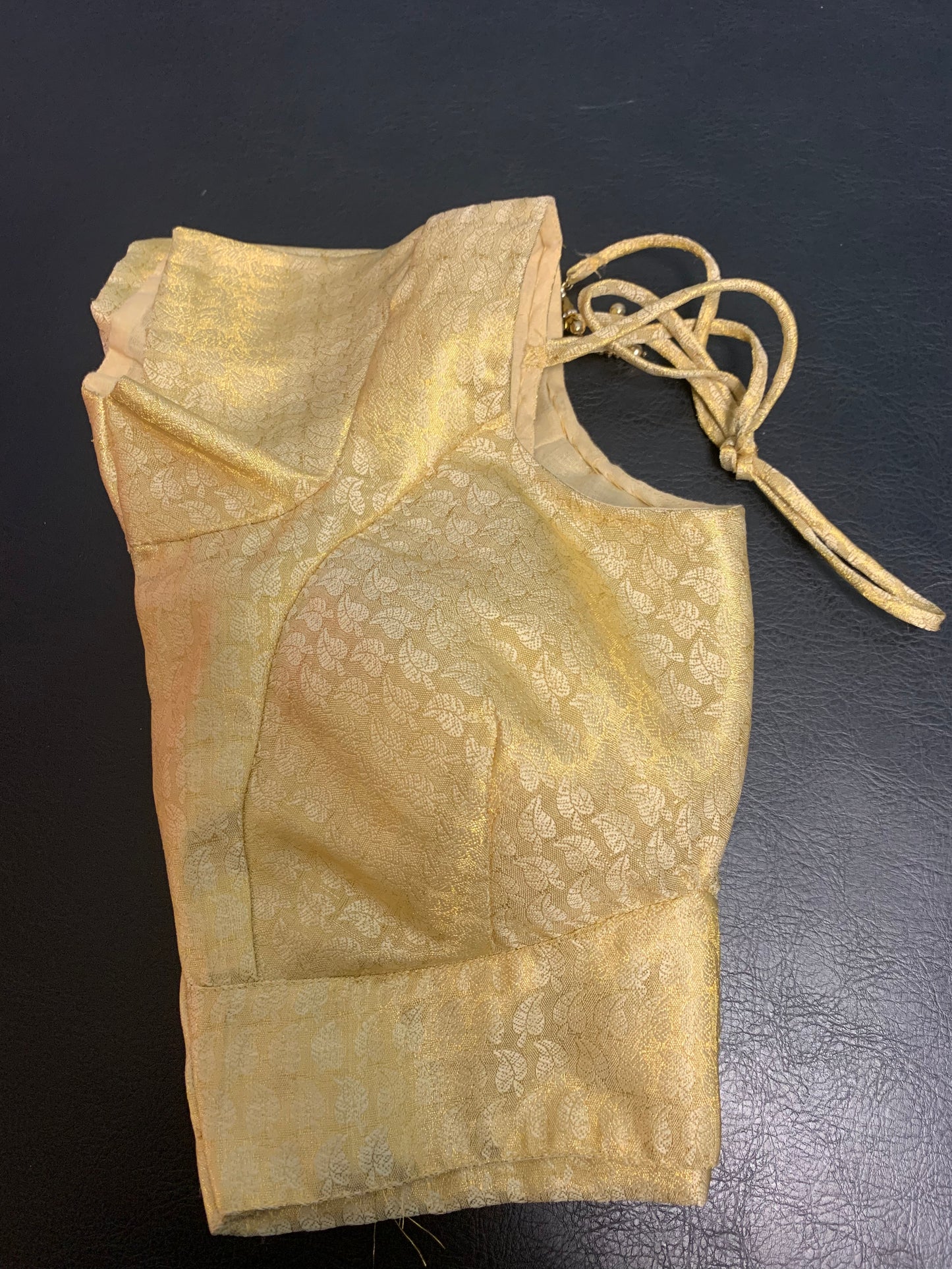 Golden kasavu blouse