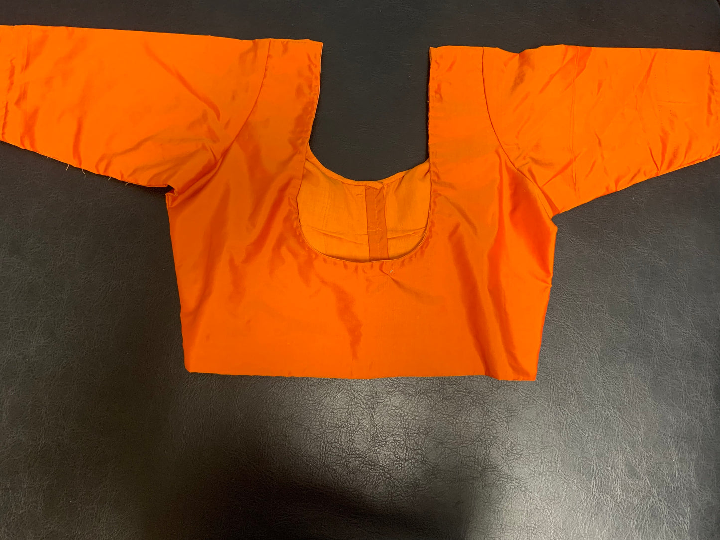 Orange traditional blouse