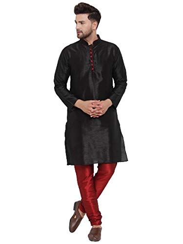 Men's Dhupion Silk Kurta Pajama