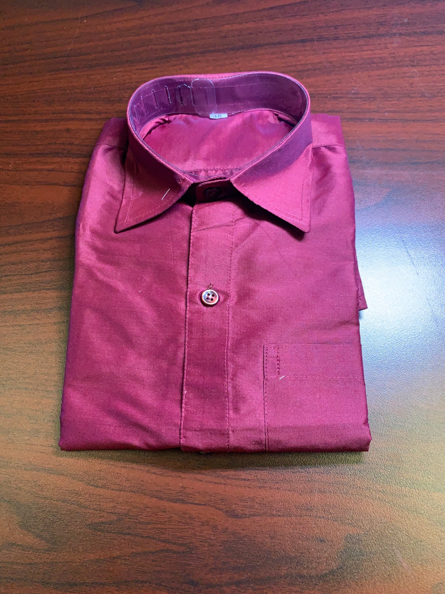 Boys pure silk shirt