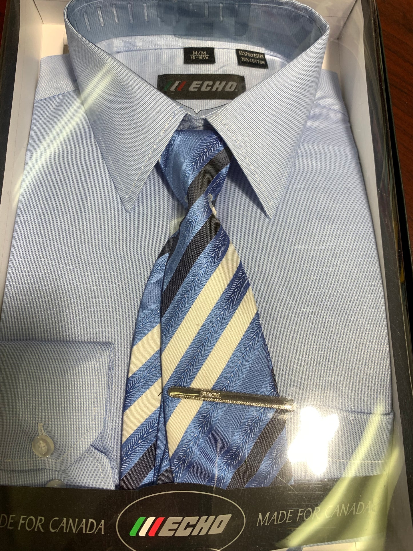 Echo Italian executive shirts with tie