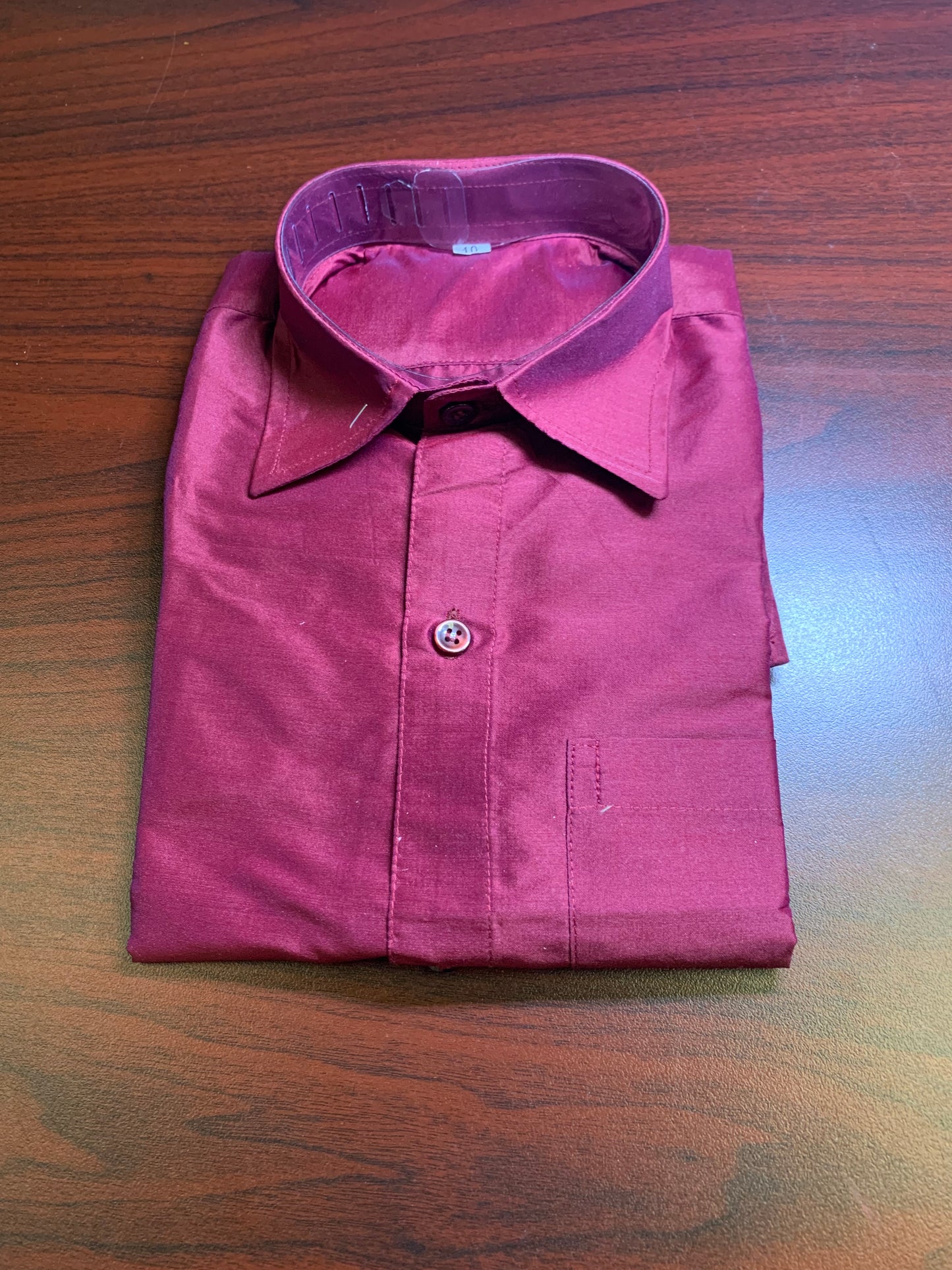 Boys pure silk shirt