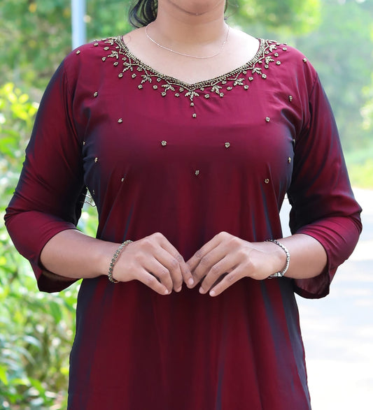 Regoli silk kurti