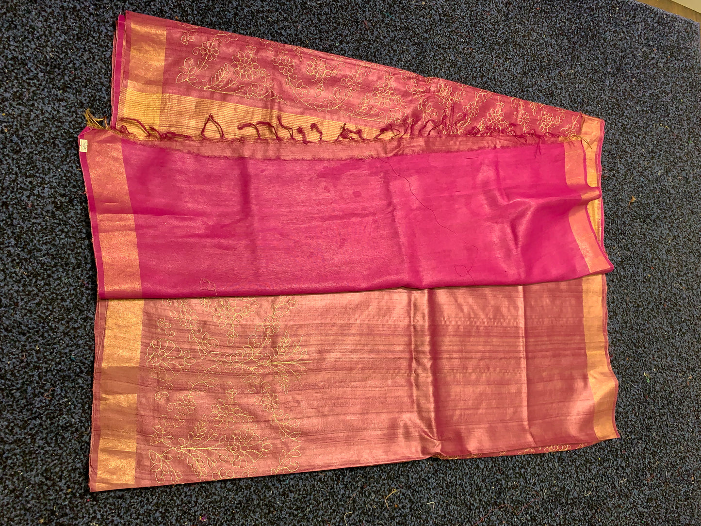 Pure tassar silk saree