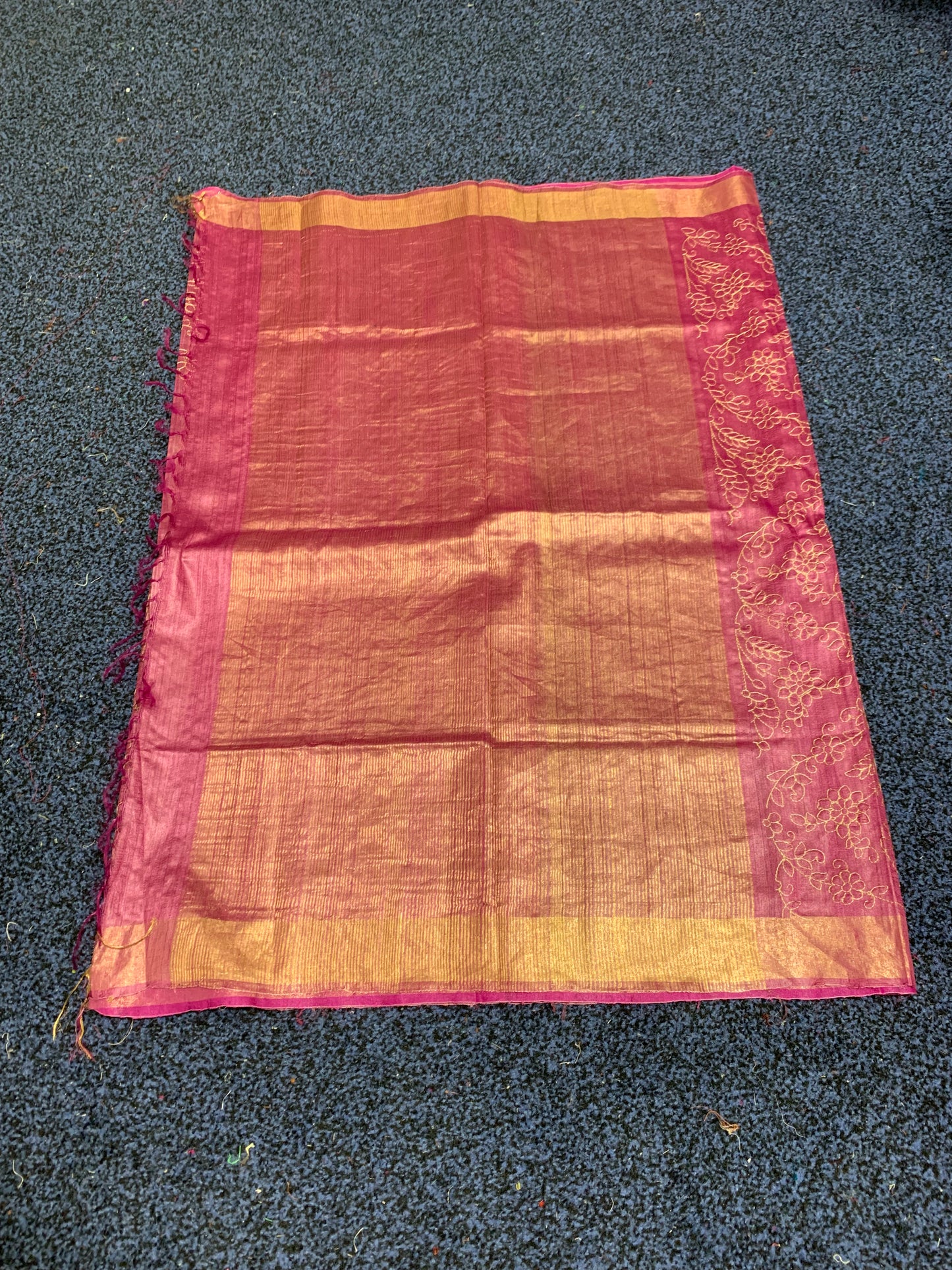 Pure tassar silk saree