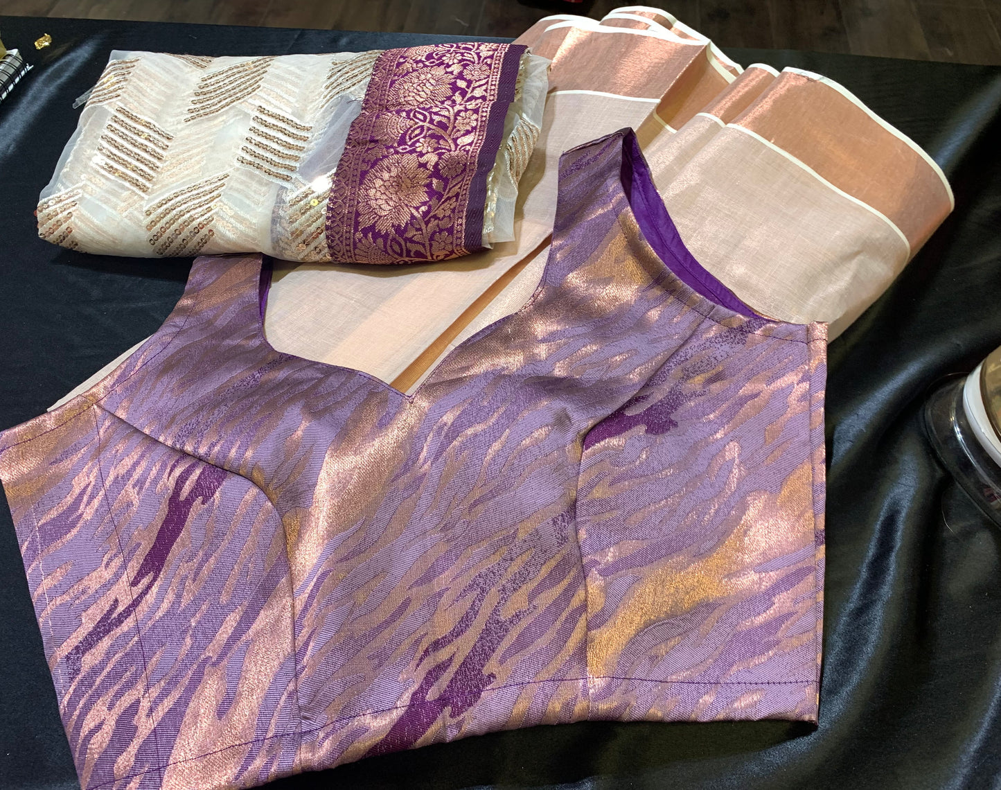 Davani set copper and lavender