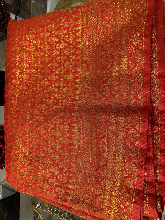 Kubera brocade silk saree