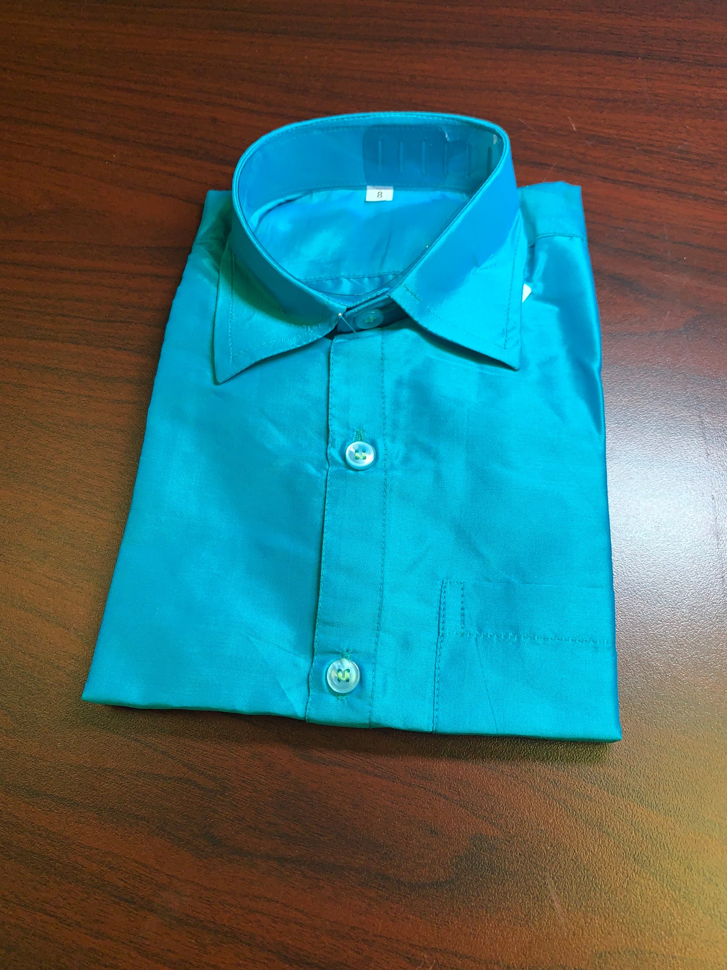 Boys pure silk shirts