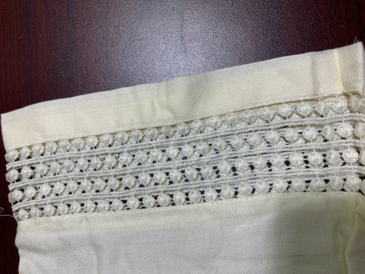 Pencil pant in cream colour