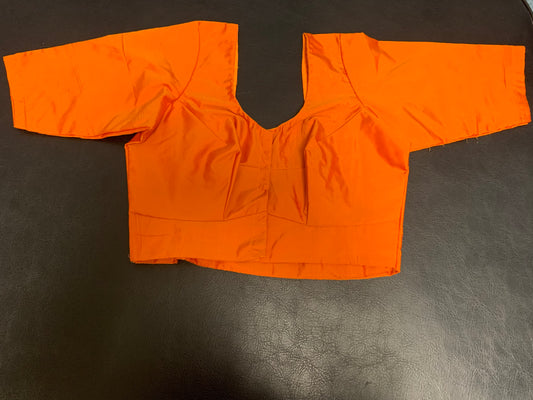 Orange traditional blouse