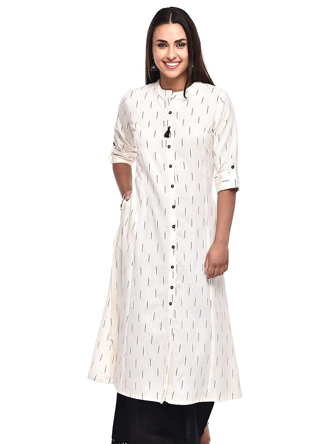 Women's Cotton A-Line Kurta