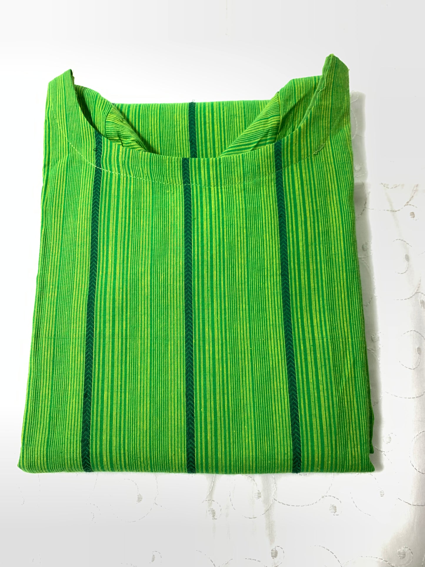 Green stripe design kurthi