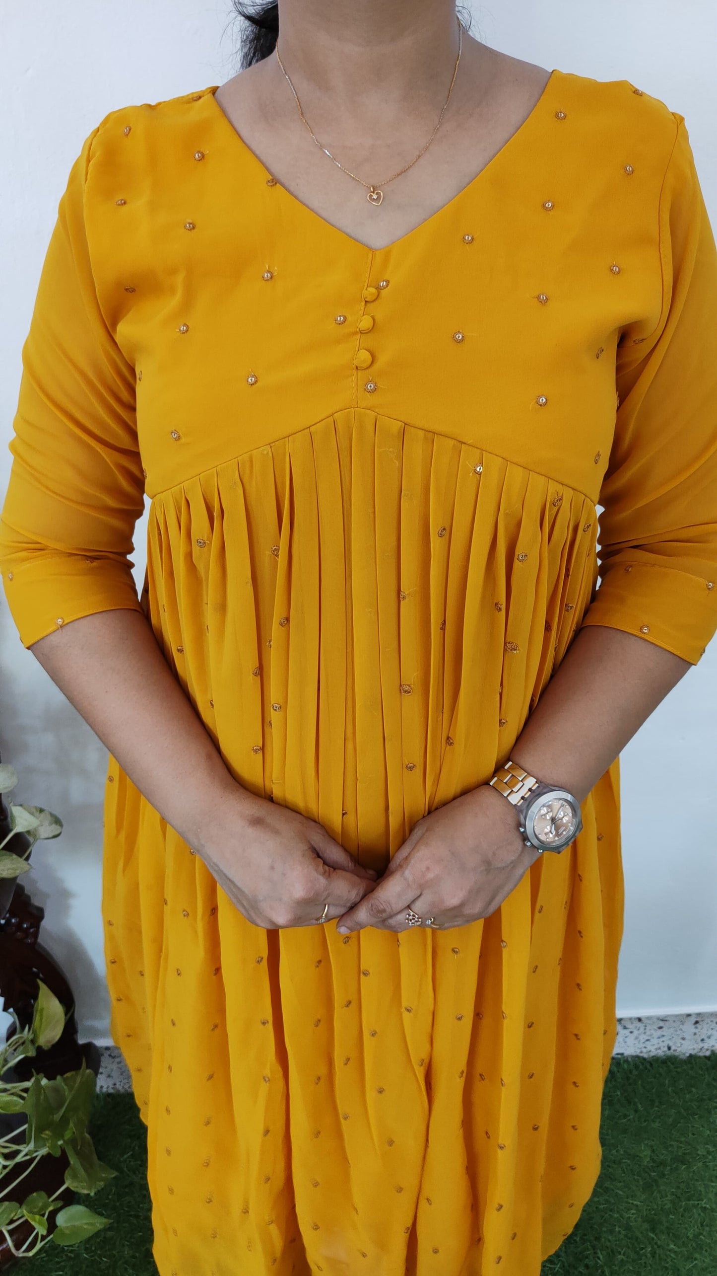 Aliya cut kurti