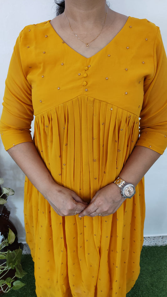 Aliya cut kurti