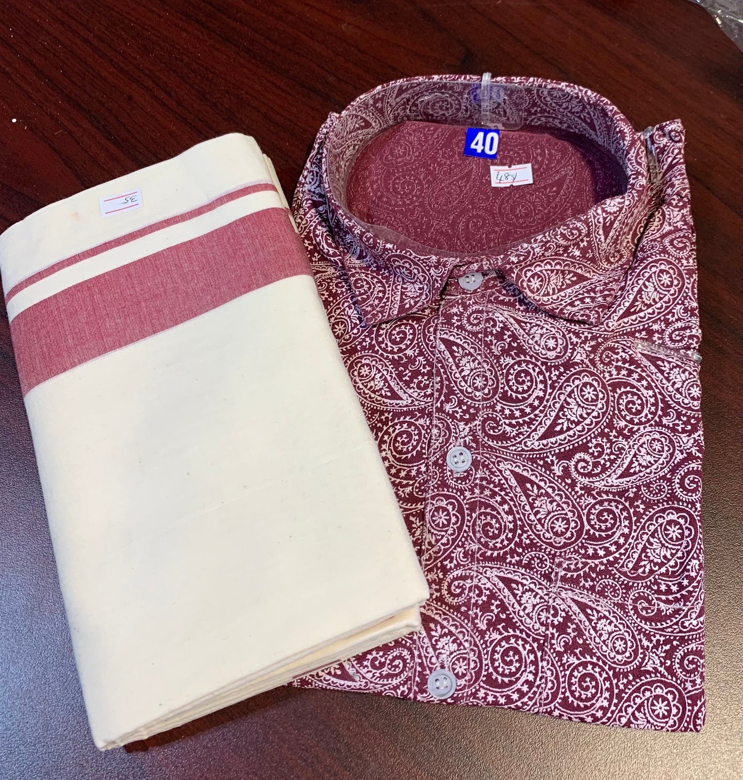 Printed cotton shirts for men