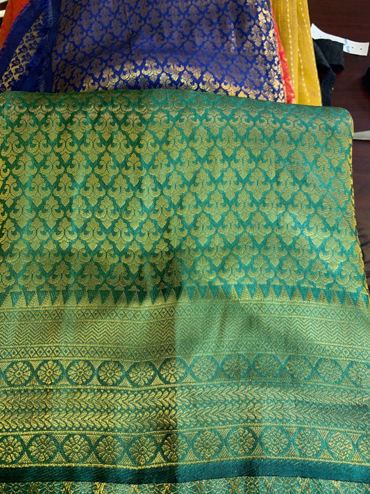 Kubera brocade silk saree