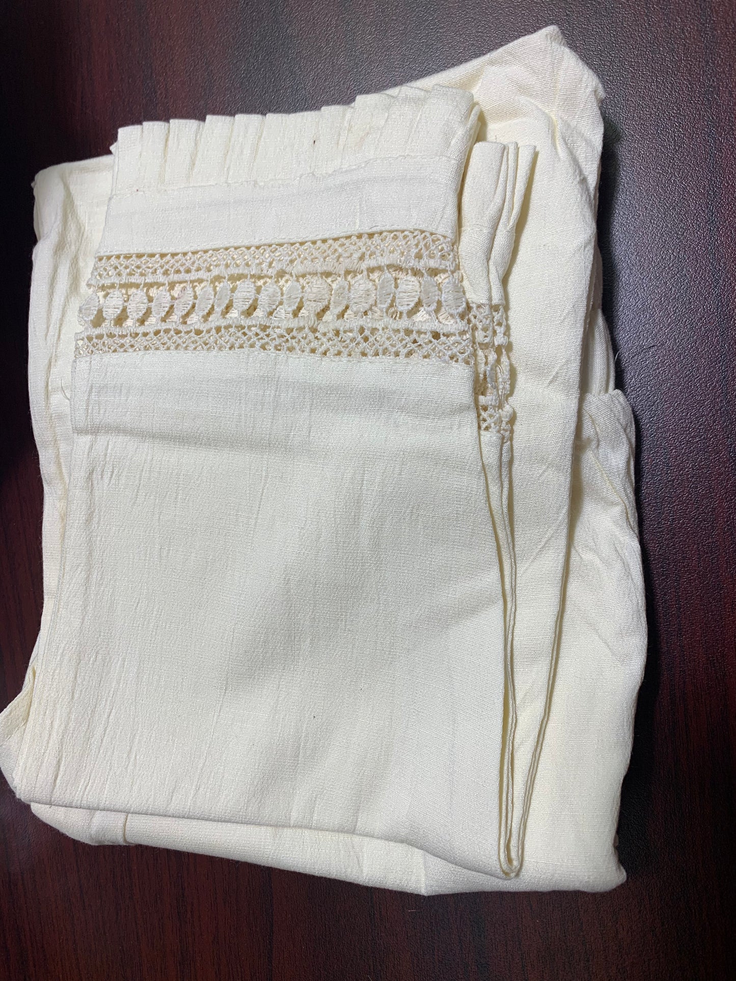 Cream colour pencil pant