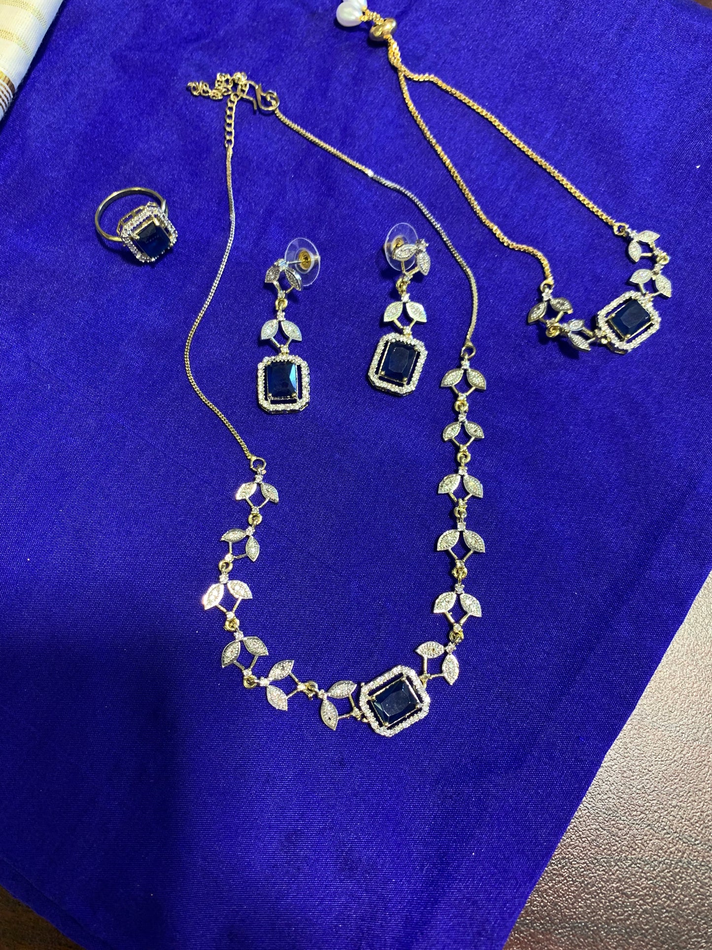 Crystal jewelry set