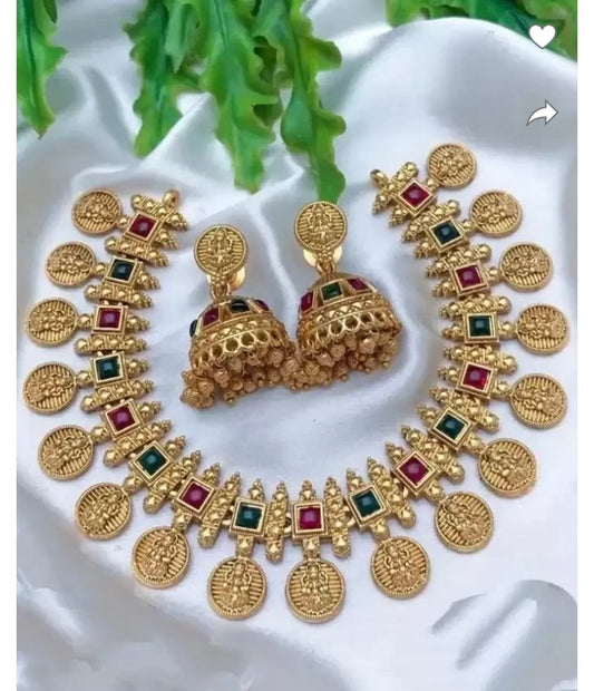 Traditional antique necklace with jimuka