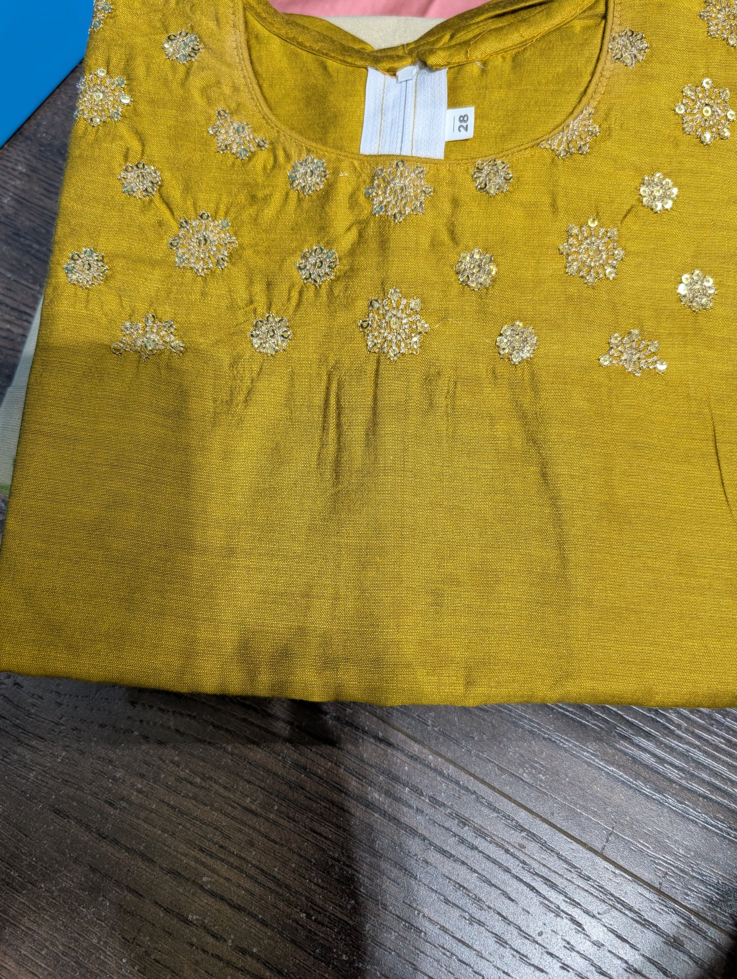 Girls onam skirt and top