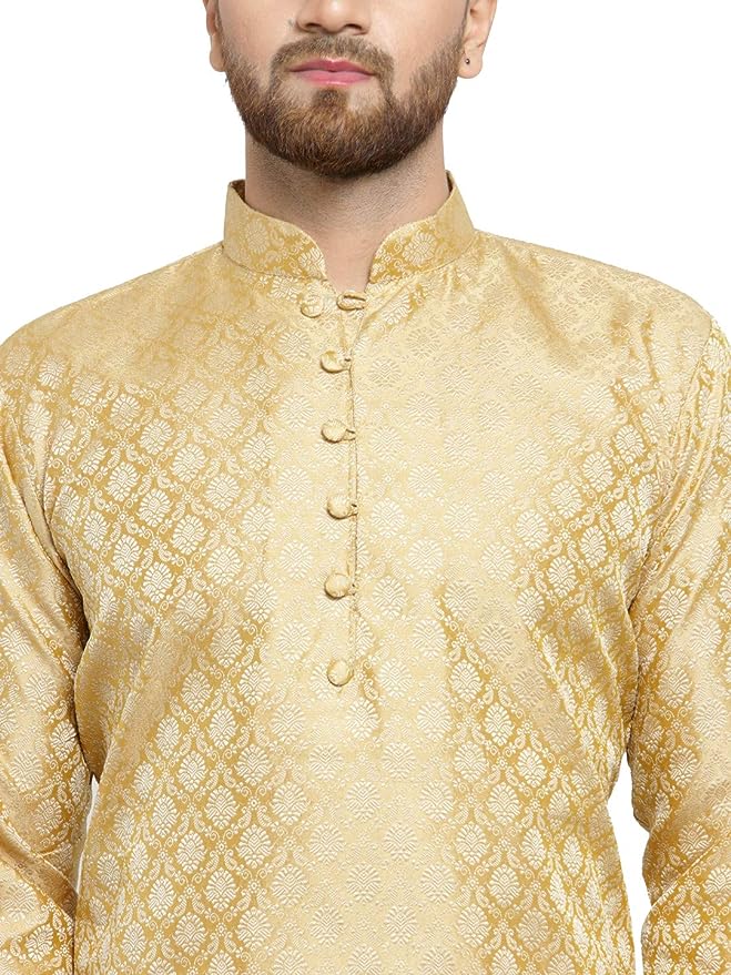 Men's Silk Kurta Pyjama Set