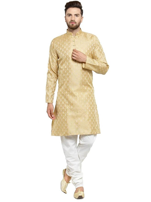 Men's Silk Kurta Pyjama Set