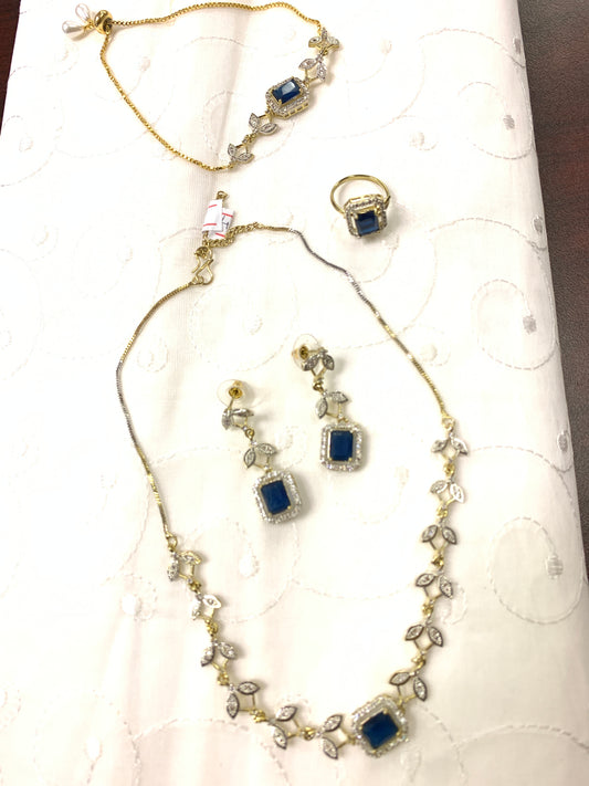 Crystal jewelry set