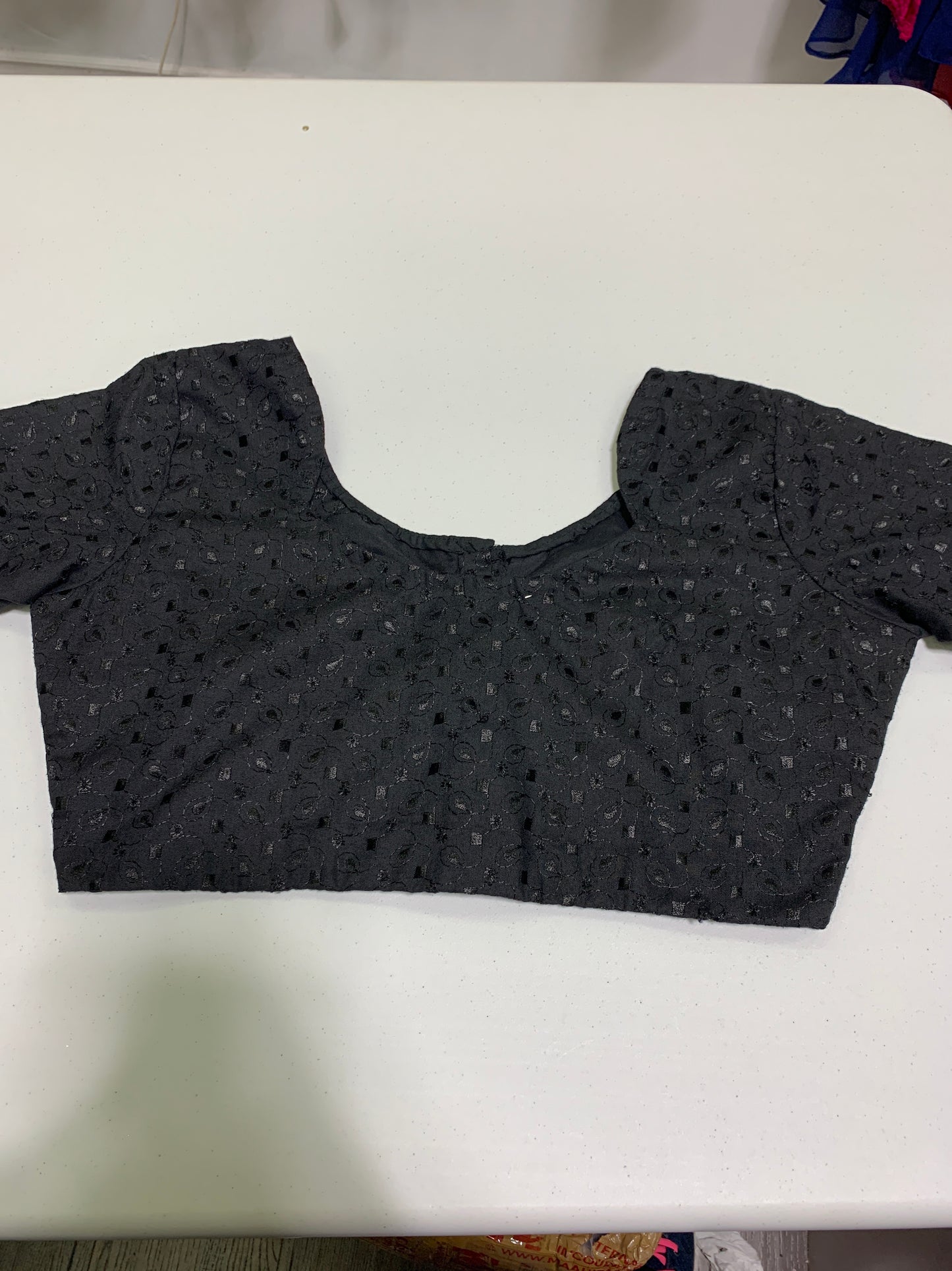 Black small ready made blouse