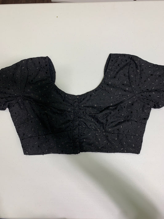 Black small ready made blouse