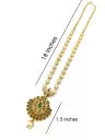 Alloy Gold-plated Green Jewel Set  (Pack of 1)