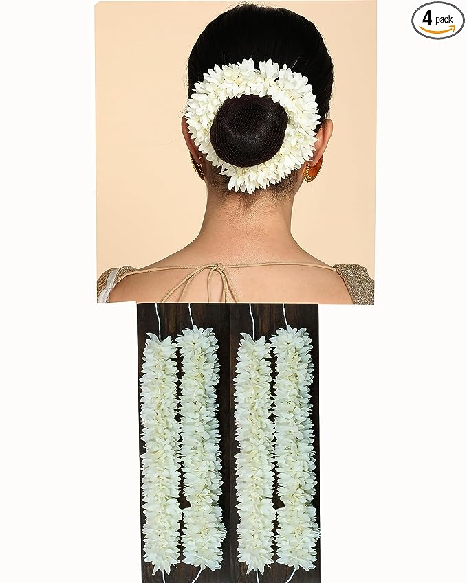 Jasmine flower Gajra juda for decoration for hair