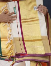 kerala settu saree